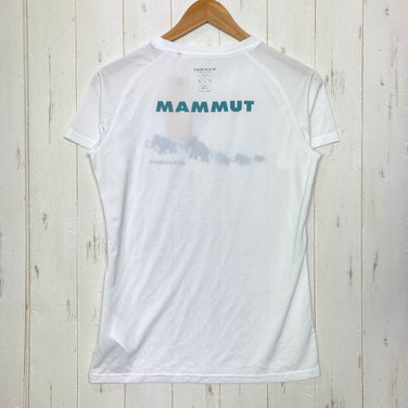 【Women's M ホワイト系】 Mammut ( マムート ) クイックドライ アジリティ ティーシャツ アジアン フィット QD Aegility T-Shirt AF Women "■状態スコア：76 / 100 点■状態明細：旧モデル / 微細な使用感 /