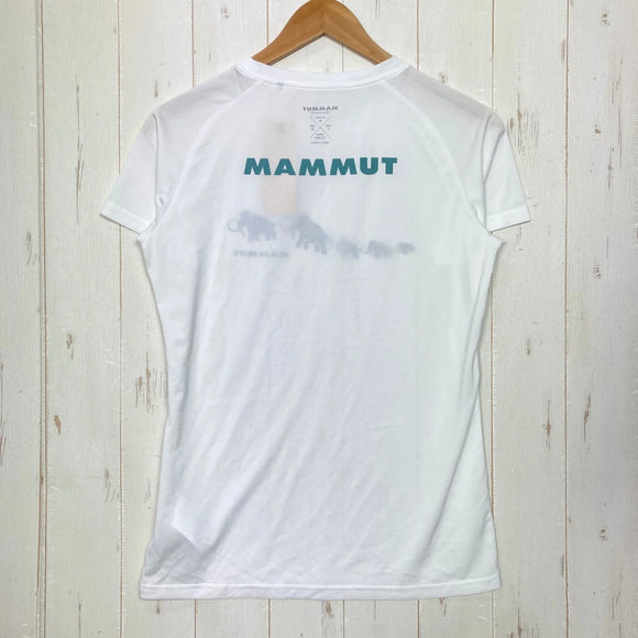 【Women's M ホワイト系】 Mammut ( マムート ) クイックドライ アジリティ ティーシャツ アジアン フィット QD Aegility T-Shirt AF Women ポリエステル ウェア トップス インナー シャツ ショートスリーブTシャツ クルー