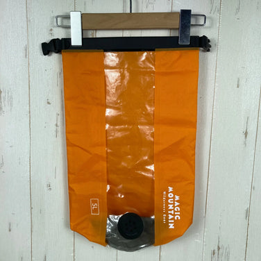 【OneSize オレンジ系】 Magic Mountain ( マジックマウンテン ) コンプレス ドライ バッグ 5L Compressed Dry Bag 5L バッグ ストレージ パッキングサック ドライサック z00057185  ドライサック パッキング