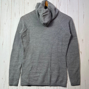 2019 Patagonia Capilene Air Hoody, Women's Small, Gray, FEBX Merino Wool, Top, Inner Shirt, Hoodie, Wool, z00054737