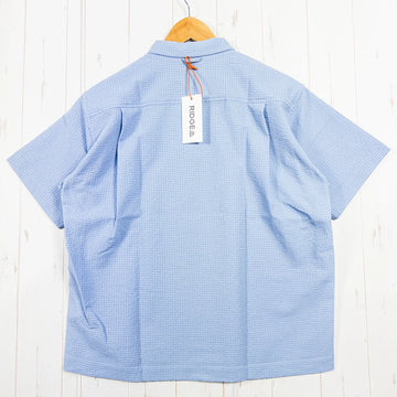 【Women's L ブルー系】 Ridge Mountain Gear ( リッジマウンテンギア ) コンフィープルオーバー ショートスリーブシャツ Comfy Pullover Short Sleeve Shirt Ocean Fog ポリエステル ウェア トップ - 0