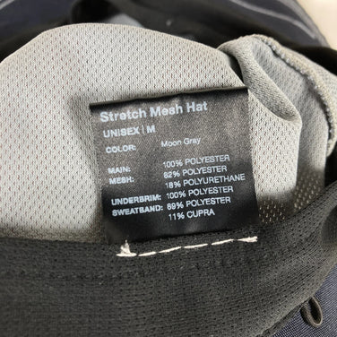 Unisex Medium Navy Yamatomichi Stretch Mesh Hat, Moon Grey, Polyester, Clothing, Accessories, Headwear, Hat, z00054750, Moon Grey