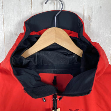 Millet Typhon 50000 保暖弹力夹克，男款，中号，红色。这款尼龙外套为硬壳夹克。（产品代码：z00055640）