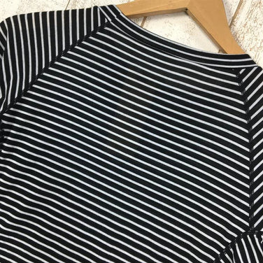 【Women's L ブラック系】Columbia ( コロンビア ) オムニウィック ボーダー ロングスリーブ Tシャツ クルーネック 速乾 PL2629 Women's 化繊 ロングスリーブTシャツ クルーネック インナー シャツ トップス ウェア - 【公式】2ndGEAR（セカンドギア）Webショップ【登山用品・アウトドア用品専門 買取販売店】