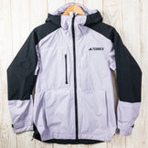【Women's S パープル系】 Adidas ( アディダス ) テレックス エクスプロリック レイン レディ ジャケット Terrex Xploric RAIN.RDY Jacket ポリエステル ウェア トップス アウター ジャケット レインシェル z00051 - 【公式】2ndGEAR（セカンドギア）Webショップ【登山用品・アウトドア用品専門 買取販売店】