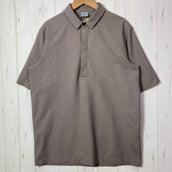 【Men's XS ベージュ系】 Houdini ( フーディニ ) コスモシャツ Cosmo Shirt			 ポリエステル ウェア トップス インナー シャツ ショートスリーブシャツ 化繊 z00054837  化繊 ショートスリーブシャツ インナー シャツ トッ
