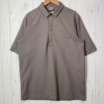 【Men's XS ベージュ系】 Houdini ( フーディニ ) コスモシャツ Cosmo Shirt			 ポリエステル ウェア トップス インナー シャツ ショートスリーブシャツ 化繊 z00054837  化繊 ショートスリーブシャツ インナー シャツ トッ