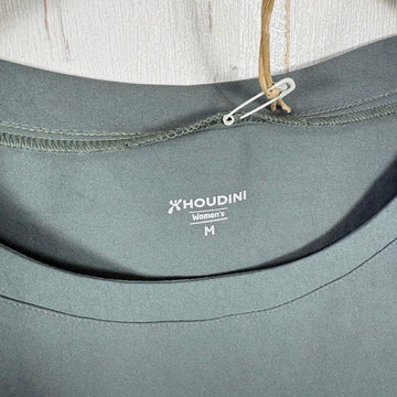 【Women's M グリーン系】 Houdini ( フーディニ ) ウィメンズ カバー ティー W's Cover Tee 840016 GREENESS z00055976 GREENESS 化繊 ショートスリーブTシャツ クルーネック インナー シャツ トップス - 0