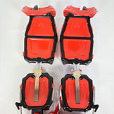 【Unisex M レッド系】 Montbell ( モンベル ) カジタックス LXB-12 アイゼン Kajitax LXB-12 Crampon ブラック / レッド 12本爪 セミワンタッチ クロムモリブデン鋼 ウィンターギア クランポン アイゼン z000