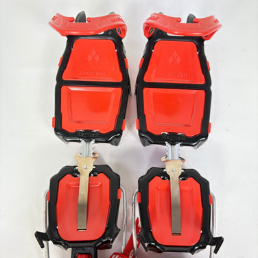 【Unisex M レッド系】 Montbell ( モンベル ) カジタックス LXB-12 アイゼン Kajitax LXB-12 Crampon ブラック / レッド 12本爪 セミワンタッチ クロムモリブデン鋼 ウィンターギア クランポン アイゼン z000