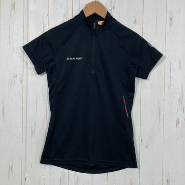 【Women's XS ブラック系】 Mammut ( マムート ) MTR 141 ジップT ウィメンズ MTR 141 Zip-T Women's ジップネック ポリエステル ウェア トップス インナー シャツ ショートスリーブシャツ 化繊 z00061345  化繊