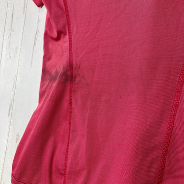 【Women's S ピンク系】 Arcteryx ( アークテリクス ) ショートスリーブ Vネック ティーシャツ Short Sleeve V Neck Tee Shirt ウェア トップス インナー シャツ ショートスリーブTシャツ クルーネック 化繊 z000