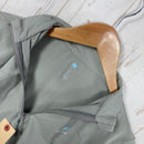 【Men's S グリーン系】 Finetrack ( ファイントラック ) ドラウト エア ジップネック Drought Air Zip Neck 吸汗速乾 軽量 日本製 ポリエステル ウェア トップス インナー シャツ ロングスリーブシャツ 化繊 z000614-3
