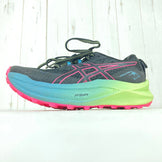 Asics Trabuco Max 2 女款越野跑鞋，尺码 24.0cm，黑色 (z00054672)