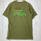 【Men's S グリーン系】 Teton Bros ( ティートンブロス ) ポールペダルパドル ティー Pole Pedal Paddle Tee ポリエステル ウェア トップス インナー シャツ ショートスリーブTシャツ クルーネック 化繊 z00055455