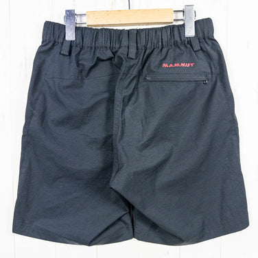 男士小号黑色 Mammut Trekkers 短裤，涤纶软壳短裤（z00053228）。