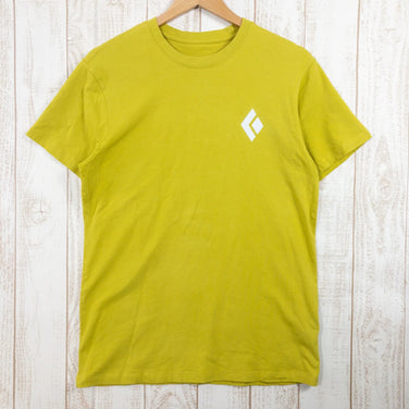 【Men's S イエロー系】 Black Diamond ( ブラックダイヤモンド ) イクイップメントフォーアルピニストティー オーガニックコットン Men's コットン ショートスリーブTシャツ クルーネック インナー シャツ トップス ウェア - 【公式】2ndGEAR（セカンドギア）Webショップ【登山用品・アウトドア用品専門 買取販売店】