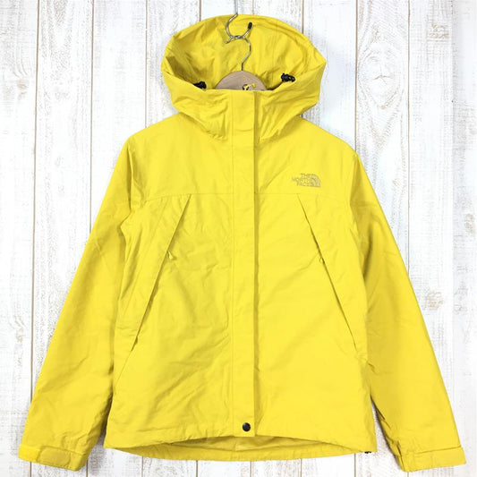 【Women's L イエロー系】 The North Face ( ザ・ノースフェイス ) スクープジャケット Scoop Jacket Hyvent防水 フーディ ハードシェル レインシェル マルチパーパス NPW61630 Asian Women's  ハードシェ