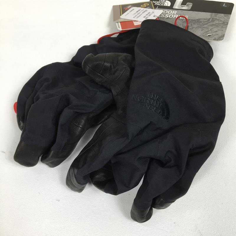 【L ブラック系】 The North Face ( ザ・ノースフェイス ) マウンテン ショート シェル グローブ Mt Short Shell Glove ゴアテックス NN61900 K Black グローブ 手袋 ウェア小物 ウェア