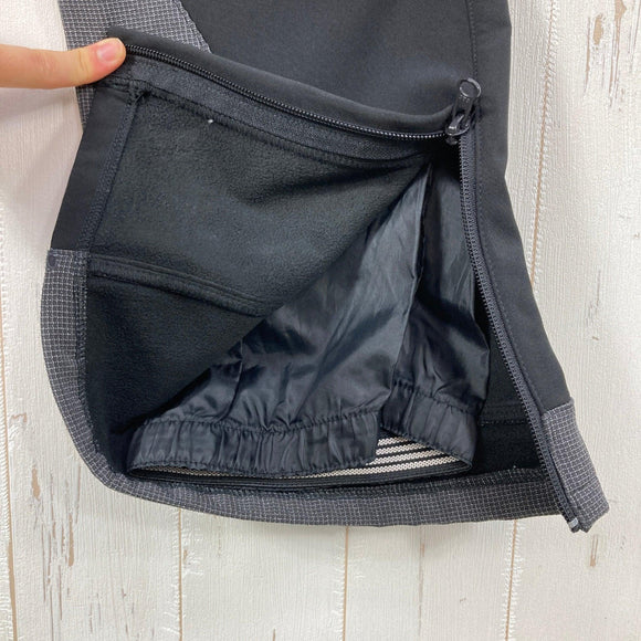 【Men's S ブラック系】 Izas ( アイザス ) アルパイン ソフトシェル パンツ フリース内張り 厳冬期向け保温モデル ポリエステル ウェア ボトムス ロングパンツ ソフトシェル z00059571  ソフトシェル ロングパンツ ボトムス ウェア