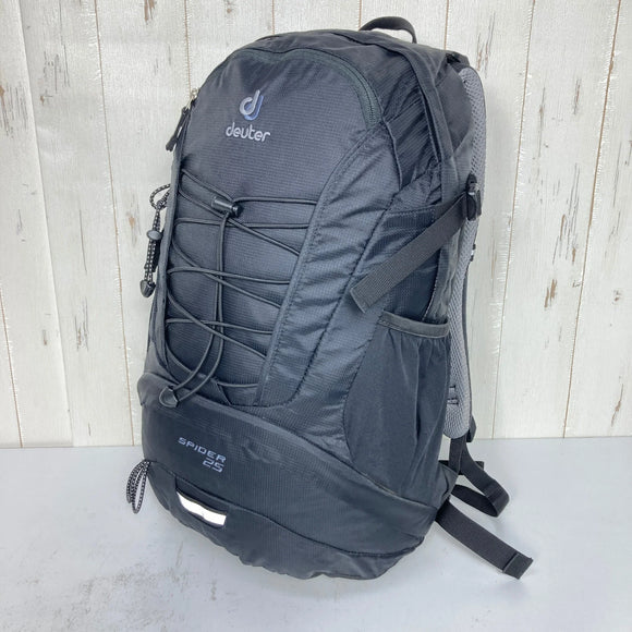 【Unisex OneSize ブラック系】 Deuter ( ドイター ) スパイダー 25 Spider 25 ナイロン バッグ ストレージ バックパック デイパック 容量【～29L】 z00058023  デイパック 容量【～29L】 バックパック バッグ ストレージ