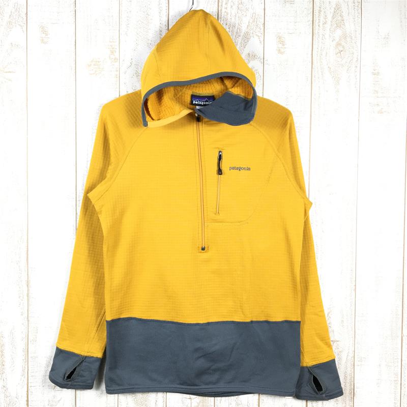 【Men's XS オレンジ系】 Patagonia ( パタゴニア ) R1 フーディ R1 Hoody レギュレーター ポーラテックパワードライ 40072 International Men's ATF フリース アウター ジャケット トップス ウェア