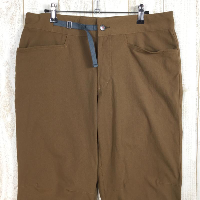 [Men's 34 Brown] Blurr Heathen Pant Stretch Climbing Pants Brand has disappeared and is hard to find International Men's Softshell Long Pants Bottoms Wear