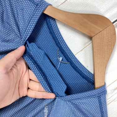 【Men's S ブルー系】 2014 Patagonia ( パタゴニア ) アウト ペーサー シャツ Men's Outpacer Shirt ポリエステル ウェア トップス インナー シャツ ショートスリーブTシャツ クルーネック 化繊 z00054278