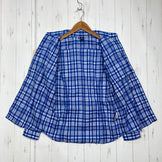 【Women's M ブルー系】 Montbell ( モンベル ) WIC.ライト シングルポケット ロングスリーブシャツ Wickron Light Single Pocket Long Sleeve Shirt ポリエステル ウェア トップス インナー シャツ