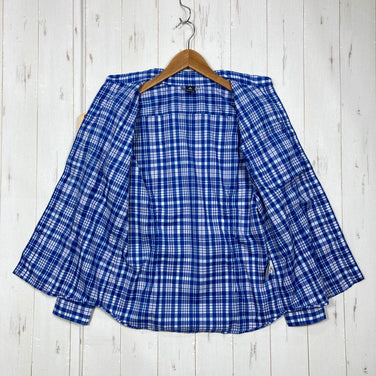 【Women's M ブルー系】 Montbell ( モンベル ) WIC.ライト シングルポケット ロングスリーブシャツ Wickron Light Single Pocket Long Sleeve Shirt ポリエステル ウェア トップス インナー シャツ