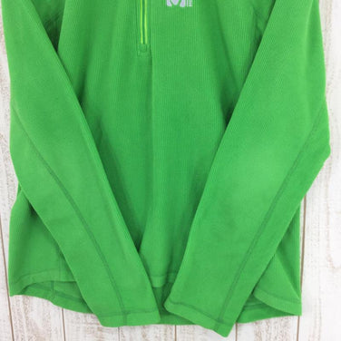 【Men's L グリーン系】Millet ( ミレー ) ベクター グリッド クォーター ジップ ジャケット Vector Grid Quarter Zip Jacket MIV4612 International Men's フリース アウター ジャケット トップス ウェア - 【公式】2ndGEAR（セカンドギア）Webショップ【登山用品・アウトドア用品専門 買取販売店】