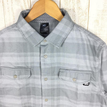 【Men's M グレー系】 Millet ( ミレー ) クータイ サーモ シャツ ロングスリーブ Kuhtai Thermo Shirt Ls MIV01626 International Men's 化繊 ロングスリーブシャツ インナー シャツ トップス - 【公式】2ndGEAR（セカンドギア）Webショップ【登山用品・アウトドア用品専門 買取販売店】