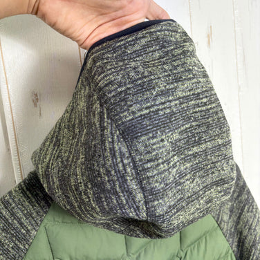 【Men's S グリーン系】 Berghaus ( バーグハウス ) デューンライン ハイブリッド フリース ジャケット Duneline Hybrid FL Jacket 化繊ダウン ウェア トップス アウター ジャケット 化繊インサレーション z0005910