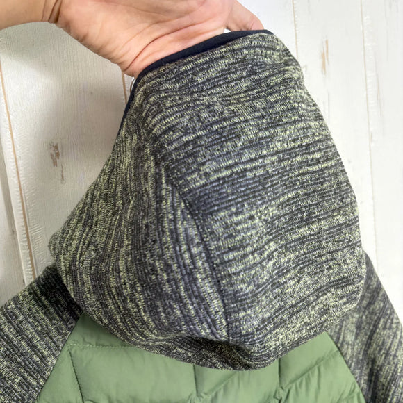 【Men's S グリーン系】 Berghaus ( バーグハウス ) デューンライン ハイブリッド フリース ジャケット Duneline Hybrid FL Jacket 化繊ダウン ウェア トップス アウター ジャケット 化繊インサレーション z0005910