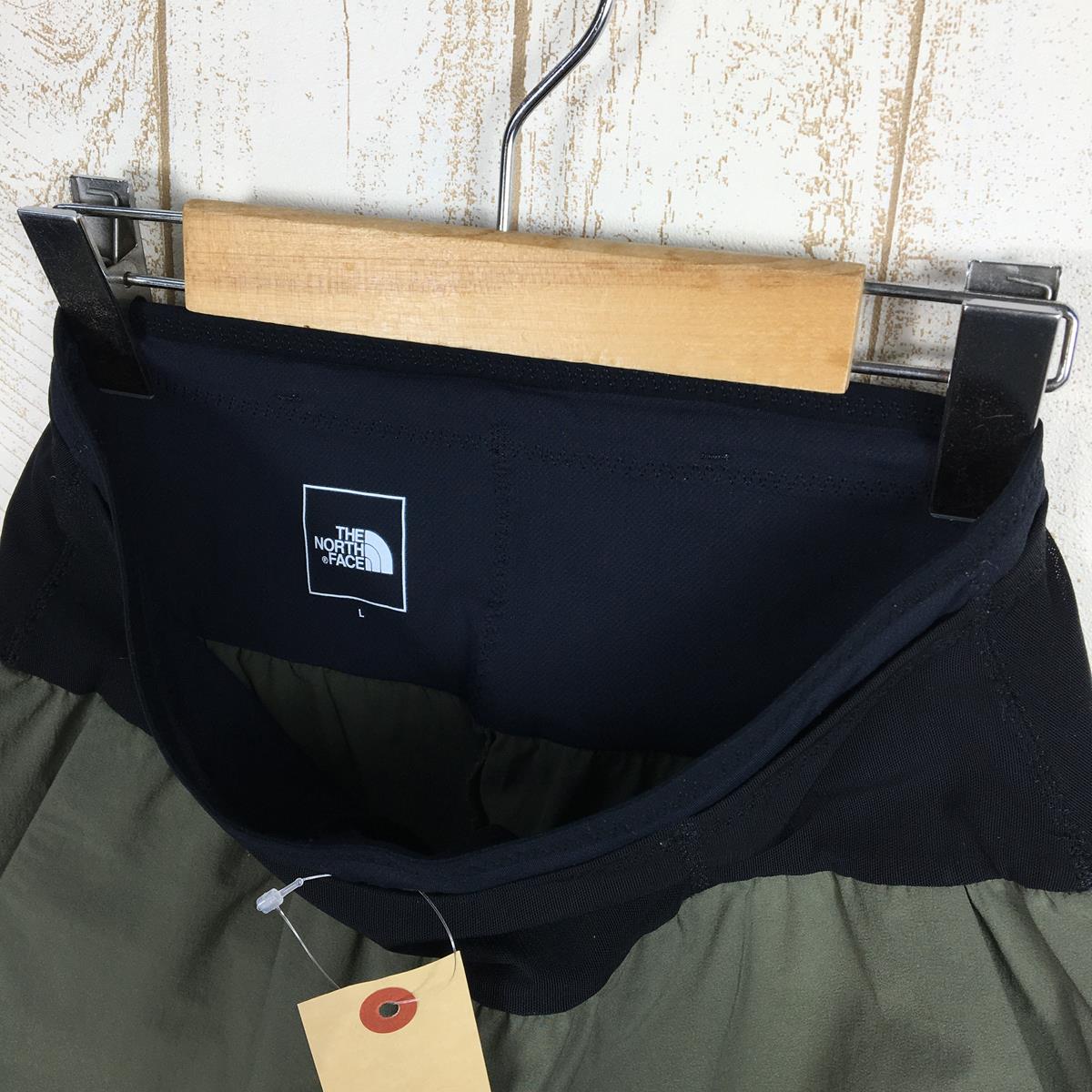 【Women's L グリーン系】 The North Face ( ザ・ノースフェイス ) バーブ ライト ランニング パンツ Verb Light Running Pant ナイロン NBW82173 Asian Women's  ソフトシェル ロングパンツ ボトム