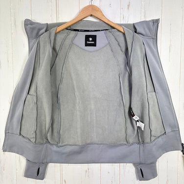 【Men's S グレー系】 Goldwin ( ゴールドウィン ) パワー ストレッチ ジップ フーディー Power Stretch Zip Hoodie POLARTEC Power Stretch Pro ストレッチフリース ポリエステル ウェア トップス