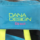 【S ブルー系】 Dana Design ( デイナデザイン ) 1990 ダイレクト Direct バックパック ビンテージ 生産終了モデル 入手困難 Turquoise / Grey 容量【55L～79L】 バックパック バッグ ストレージ - 【公式】2ndGEAR（セカンドギア）Webショップ【登山用品・アウトドア用品専門 買取販売店】