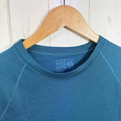 【Women's S ネイビー系】 Mountain Hardwear ( マウンテンハードウェア ) エアメッシュ ロングスリーブ クルー Air Mesh Long Sleeve Crew ポリエステル ウェア トップス アウター ジャケット フリース Teijin