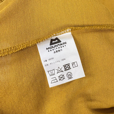 【Men's M ベージュ系】 Mountain Equipment ( マウンテンイクイップメント ) リブ ティー RIB TEE ポリエステル ウェア トップス インナー シャツ ショートスリーブTシャツ クルーネック 化繊 z00054270  化繊 ショー