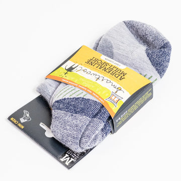 【Unisex M ネイビー系】 Smartwool ( スマートウール ) アドレナリン ライトミニクルー シルバーヘザー メリノウール ウェア ウェア小物 ソックス 靴下 z00052377 シルバーヘザー ソックス 靴下 ウェア小物 ウェア - 【公式】2ndGEAR（セカンドギア）Webショップ【登山用品・アウトドア用品専門 買取販売店】