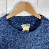 Men's L Navy 1980s Llbean Wool Sweater, Vintage Original, Hard to Find, Wool Wear, Tops, Outerwear, Fleece Jacket, z00054495