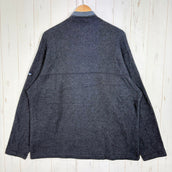 【Men's L グレー系】 2001 Patagonia ( パタゴニア ) オーバーランド プルオーバー Oberland Pullover 生産終了モデル 入手困難 ウール混 USA製 ハーフジップ ウェア トップス アウター ジャケット フリース z000
