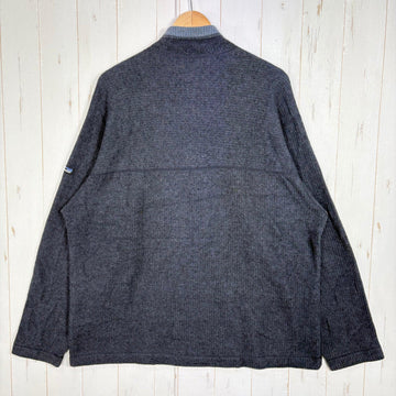 【Men's L グレー系】 2001 Patagonia ( パタゴニア ) オーバーランド プルオーバー Oberland Pullover 生産終了モデル 入手困難 ウール混 USA製 ハーフジップ ウェア トップス アウター ジャケット フリース z000 - 0