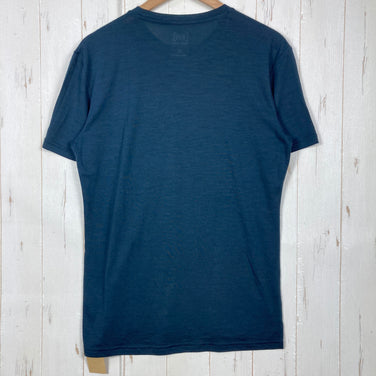 【Men's S ネイビー系】 Supernatural | Sn ( スーパーナチュラル ) ゴー ジーニー ティー GOGEANIE TEE メリノウール ウェア トップス インナー シャツ ショートスリーブTシャツ クルーネック ウール z00059251