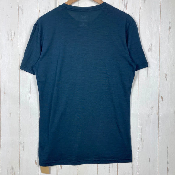 【Men's S ネイビー系】 Supernatural | Sn ( スーパーナチュラル ) ゴー ジーニー ティー GOGEANIE TEE メリノウール ウェア トップス インナー シャツ ショートスリーブTシャツ クルーネック ウール z00059251