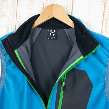 【Men's M ブルー系】 Haglofs ( ホグロフス ) ウィンドストッパー ソフトシェル ベスト Windstopper Soft Shhell Vest ポリエステル Men's GORE-TEX Windstopper ( ゴアテックス・ウィンドスト - 【公式】2ndGEAR（セカンドギア）Webショップ【登山用品・アウトドア用品専門 買取販売店】