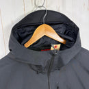 【Men's L ブラック系】 Mammut ( マムート ) アヤコ プロ HS フーデッド ジャケット AF メンズ Ayako Pro HS Hooded Jacket AF Men 0001 black GORE-TEX 2レイヤー 防水透湿 ポリエステル-4