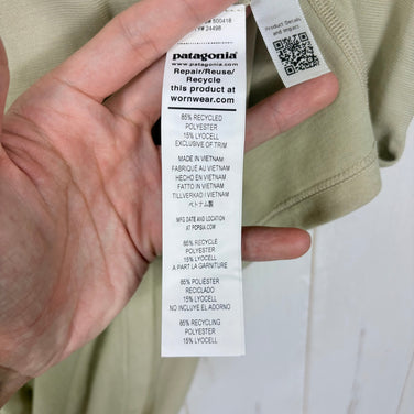 【Men's S ベージュ系】 2026 Patagonia ( パタゴニア ) キャプリーン クール トレイル シャツ Capilene Cool Trail Shirt WSTO ポリエステル ウェア トップス インナー シャツ ショートスリーブTシャツ クルー