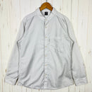 【Men's S グレー系】 Montbell ( モンベル ) WIC. ライト スタンドカラー シャツ Wickron Light Stand Collar Shirt 吸汗速乾 UVカット ポリエステル ウェア トップス インナー シャツ ロングスリーブシャ-1