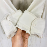 【Unisex 4 アイボリー系】 Axesquin Elements ( アクシーズクインエレメンツ ) ソフト シェル の バンド カラー シャツ Soft Shell Band Collar Shirt ナイロン ウェア トップス インナー シャツ ロングスリーブ